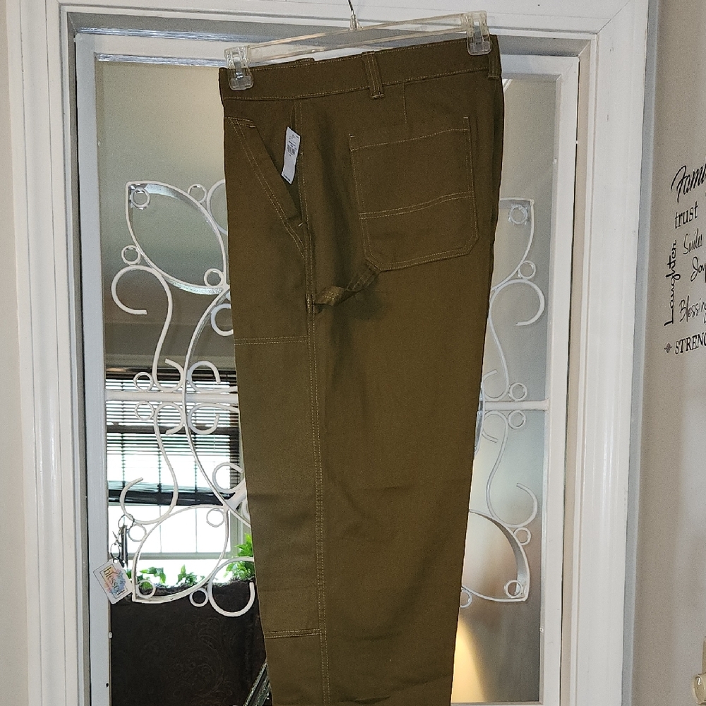 Old Navy Green Flare Wide Leg Jeans